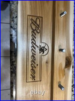 Beer tap handle lot with custom designed shelf