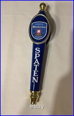 Beer tap handles. Misc. Lot UFO, Spaten, Strongbow, New Castle, others