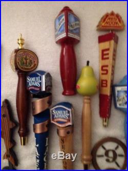 Beer tap handles lot of 18