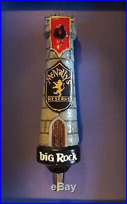 Big Rock Brewery Beer McNally's Reserve Tap Handle NEW Super Rare HTF Castle