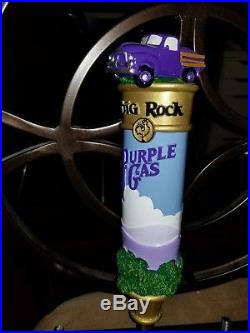 Big Rock Brewery Purple Gas RARE beer tap handle mint