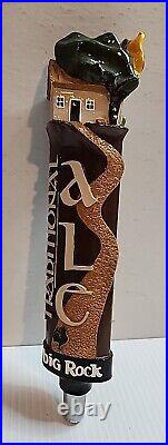 Big Rock Traditional Ale Draft Beer Tap Handle Farmhouse Chicken RARE Big Rock Traditional Ale Draft Beer Tap Handle Farmhouse Chicken RARE