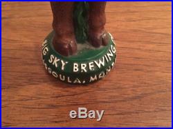 Big Sky Brewing Moose Drool Brown Ale Beer Tap Handle Rare In Excellent Cond