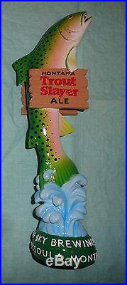 Big Sky Trout Slayer Beer tap Handle VISIT MY STORE brewing moose drool