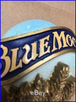 Blue Moon Tap BEER TAP HANDLE RARE EXTREMELY RARE