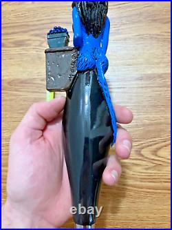 Blue Point Blueberry Ale Beer Tap Handle Knob Topper Keg Bar Top Devil