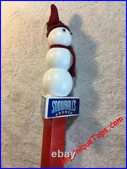 Blue Ridge Brewing Snowball's Chance in Hell Snowman MARK SUPIK Beer Tap Handle Blue Ridge Brewing Snowball's Chance in Hell Snowman MARK SUPIK Beer Tap Handle