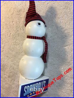 Blue Ridge Brewing Snowball's Chance in Hell Snowman MARK SUPIK Beer Tap Handle Blue Ridge Brewing Snowball's Chance in Hell Snowman MARK SUPIK Beer Tap Handle