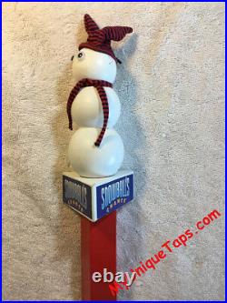 Blue Ridge Brewing Snowball's Chance in Hell Snowman MARK SUPIK Beer Tap Handle Blue Ridge Brewing Snowball's Chance in Hell Snowman MARK SUPIK Beer Tap Handle