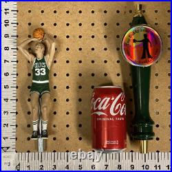 Boston Celtics Beer Keg TAP HANDLE Basketball Larry Bird Green Jersey