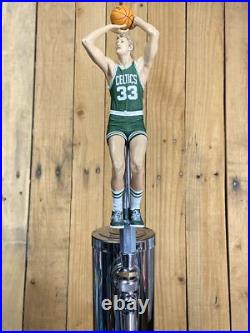 Boston Celtics Beer Keg TAP HANDLE Basketball Larry Bird Green Jersey