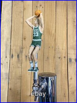 Boston Celtics Beer Keg TAP HANDLE Basketball Larry Bird Green Jersey