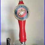 Brand New Never Used Pub Style US Marine Corps USMC kegerator beer tap handle