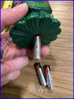 Breckenridge Beer Tap Handle Knob Keg Bar Draft Top Christmas Tree Ale Light Up
