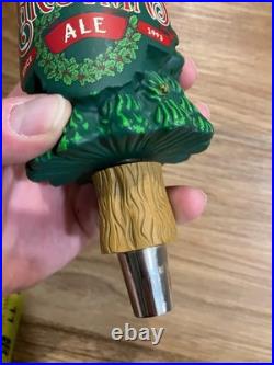 Breckenridge Beer Tap Handle Knob Keg Bar Draft Top Christmas Tree Ale Light Up