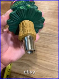 Breckenridge Beer Tap Handle Knob Keg Bar Draft Top Christmas Tree Ale Light Up