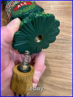 Breckenridge Beer Tap Handle Knob Keg Bar Draft Top Christmas Tree Ale Light Up