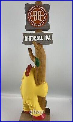 Breckenridge Birdcall IPA Beer Tap Handle Figural Chicken Beer Tap Handle Breckenridge Birdcall IPA Beer Tap Handle Figural Chicken Beer Tap Handle