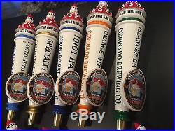 Brewery Craft Beer Tap Handles Lot Of 10 Coronado Islander Idiot Coffee Orange