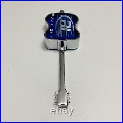 Bud Light Beer Tap Handle House of Blues Guitar Keg Pull Double-Sided Rare! NWOB