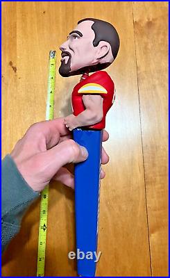 Bud Light Beer Tap Handle Knob Top Kansas City Chiefs Travis Keelce Bobble Head