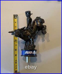 Bud Light Cowboy Extremely Rare Beer Tap Handle #27