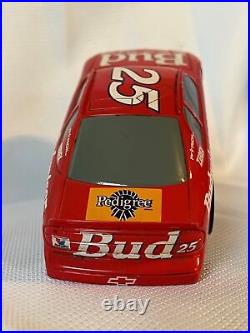 Budweiser #25 NASCAR Race Car Beer Tap Handle with Box Bud King of Beers