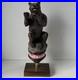 Budweiser Brown Bear Draft Beer Tap Handle With Stand, Rare