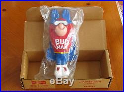 Budweiser Bud Man Beer Keg Tap Handle (Unopened New in Box) Official Man Cave