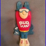 Budweiser Bud Man Beer Tap Handle Used