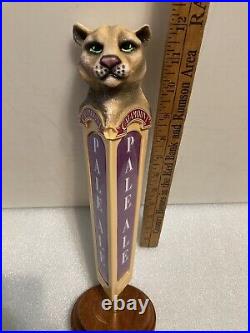 CATAMOUNT BREWING MOUNTION LION TROPHY draft beer tap handle. VERMONT