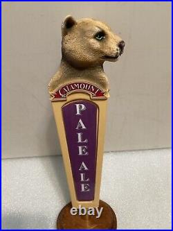 CATAMOUNT BREWING MOUNTION LION TROPHY draft beer tap handle. VERMONT