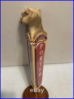 CATAMOUNT BREWING MOUNTION LION TROPHY draft beer tap handle. VERMONT