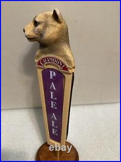 CATAMOUNT BREWING MOUNTION LION TROPHY draft beer tap handle. VERMONT