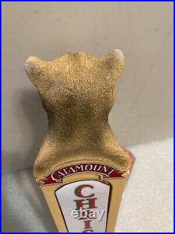 CATAMOUNT BREWING MOUNTION LION TROPHY draft beer tap handle. VERMONT