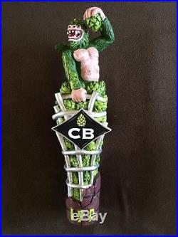 CB IPA Caged Alpha Monkey Beer Tap Handle Super Rare