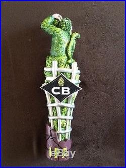 CB IPA Caged Alpha Monkey Beer Tap Handle Super Rare