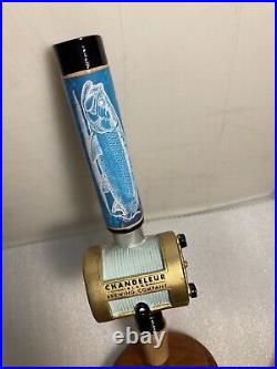 CHANDELEUR ISLAND TARPONATOR FISHING POLE Draft beer tap handle. MISSISSIPPI