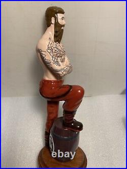 CHARLIE WELLS TRIPLE HOPPED IPA INKED BREWMASTER Draft beer tap handle. ENGLAND CHARLIE WELLS TRIPLE HOPPED IPA INKED BREWMASTER Draft beer tap handle. ENGLAND