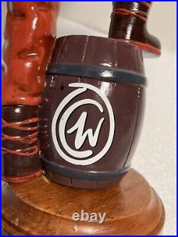 CHARLIE WELLS TRIPLE HOPPED IPA INKED BREWMASTER Draft beer tap handle. ENGLAND CHARLIE WELLS TRIPLE HOPPED IPA INKED BREWMASTER Draft beer tap handle. ENGLAND