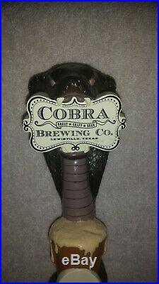 COBRA BREWING Co King Cobra beer tap handle AWESOMEObsolete