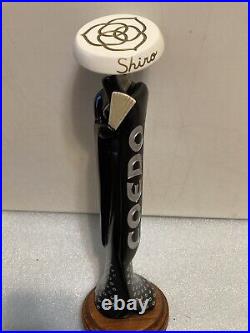 COEDO BREWING SHIRO JAPANESE GEISHA GIRL draft beer tap handle. JAPAN