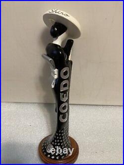 COEDO BREWING SHIRO JAPANESE GEISHA GIRL draft beer tap handle. JAPAN