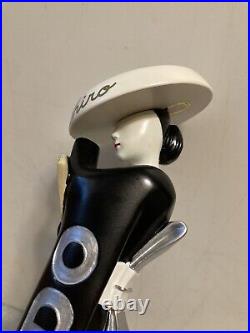COEDO BREWING SHIRO JAPANESE GEISHA GIRL draft beer tap handle. JAPAN