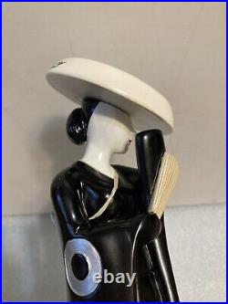 COEDO BREWING SHIRO JAPANESE GEISHA GIRL draft beer tap handle. JAPAN
