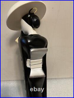 COEDO BREWING SHIRO JAPANESE GEISHA GIRL draft beer tap handle. JAPAN