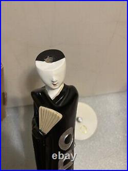 COEDO BREWING SHIRO JAPANESE GEISHA GIRL draft beer tap handle. JAPAN