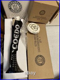 COEDO BREWING SHIRO JAPANESE GEISHA GIRL draft beer tap handle. JAPAN