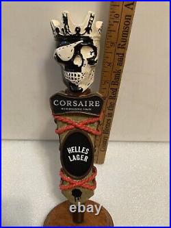 CORSAIRE MICRO BRASSIERE PIRATE HELLES LAGER draft beer tap handle. CANADA