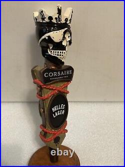 CORSAIRE MICRO BRASSIERE PIRATE HELLES LAGER draft beer tap handle. CANADA